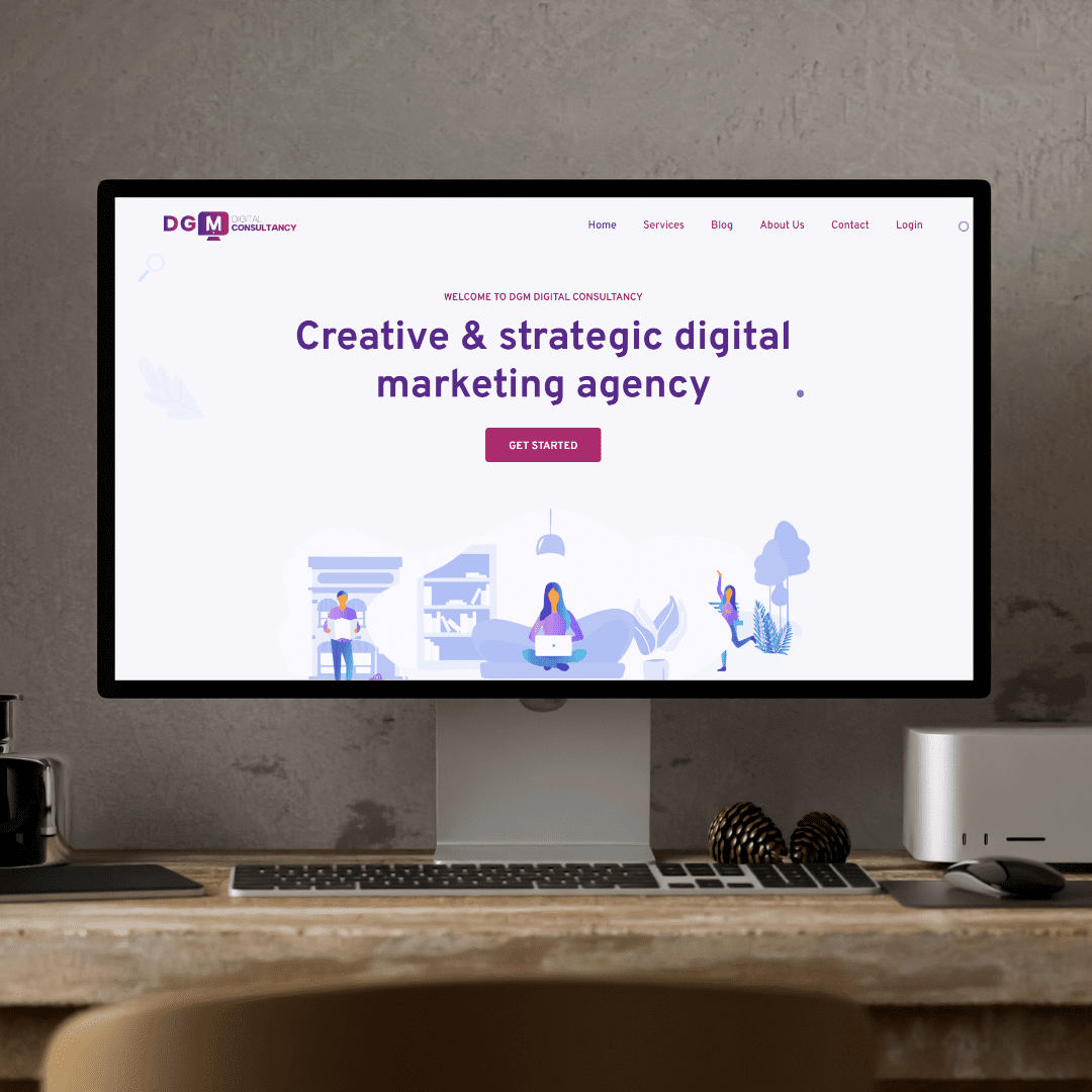 Home 7 Portfolio project of WordPress website by Najir Uddin in Sylhet